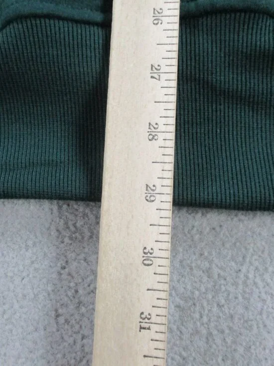 The Warmy Oversized Hoodie Dress Womens Medium Green Pullover Fleece Soft Cozy - Picture 10 of 11